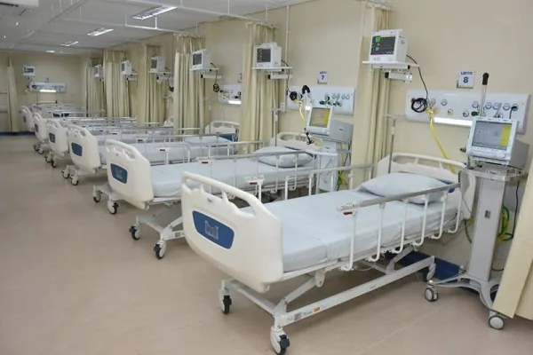 Leitos de UTI do CHMSA, hospital da rede pública