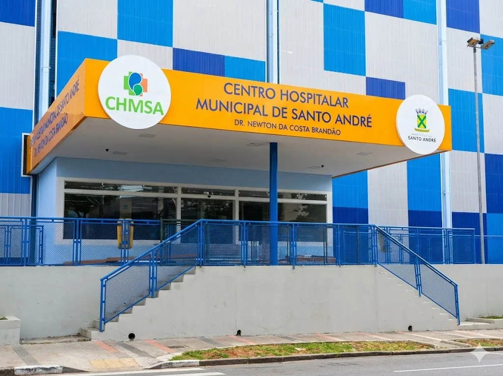 Fachada do Centro Hospitalar Municipal de Santo André (CHMSA)